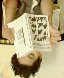 Solve your problems by Thinking Opposite